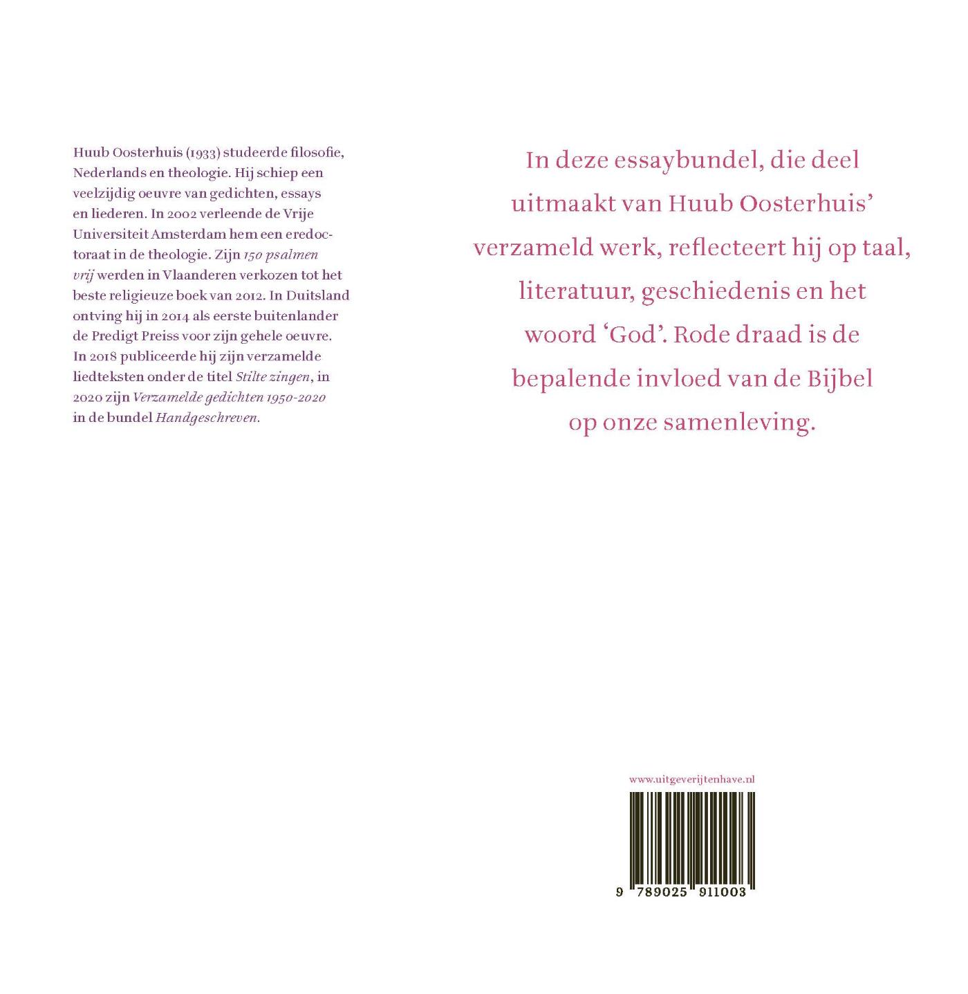 Achterkant van De ontdekking van de aarde