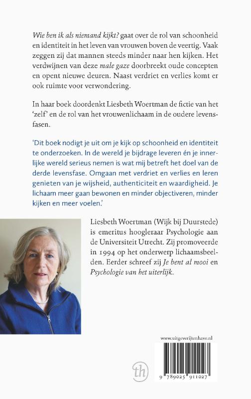 Achterkant van Wie ben ik als niemand kijkt?