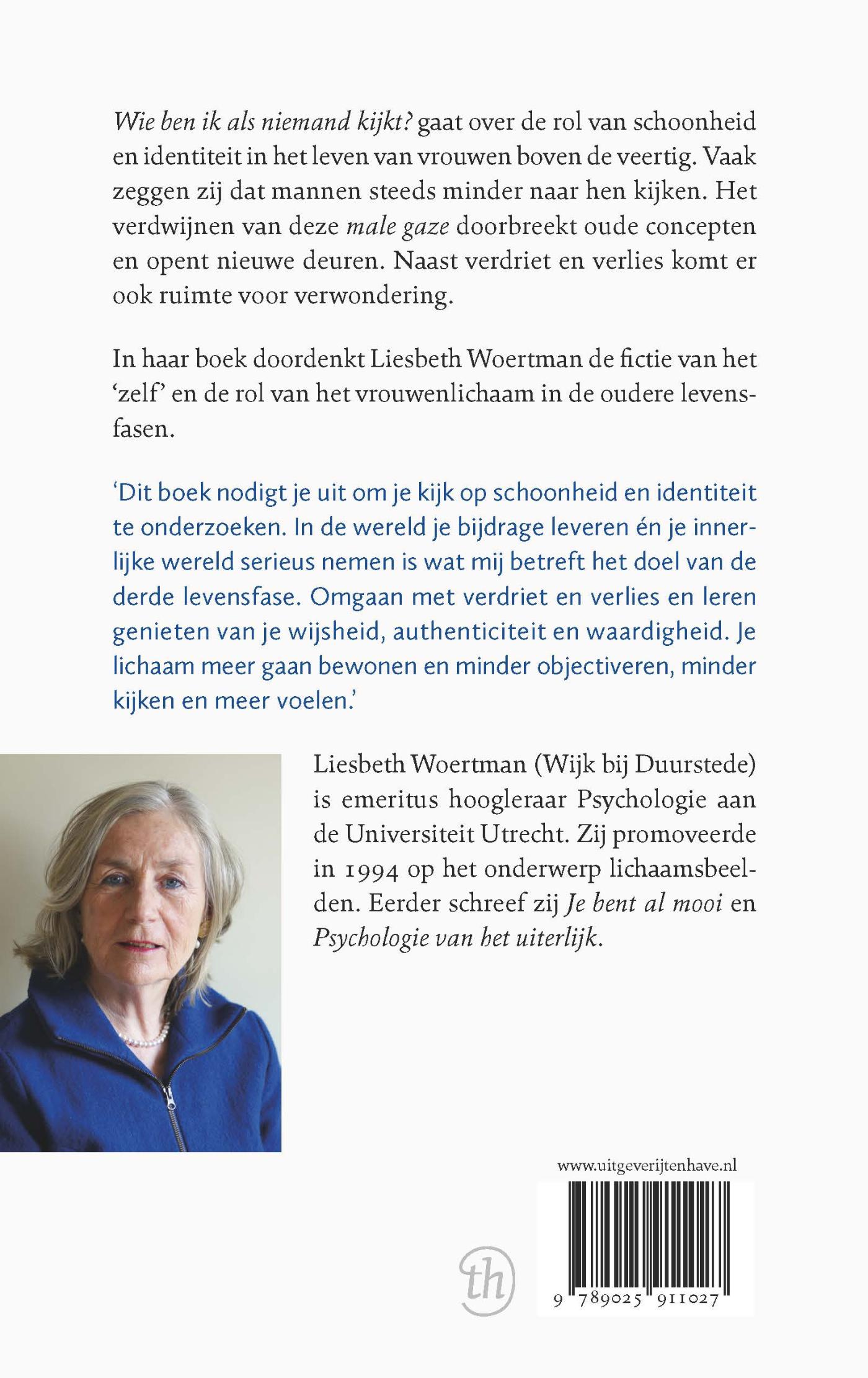 Achterkant van Wie ben ik als niemand kijkt?
