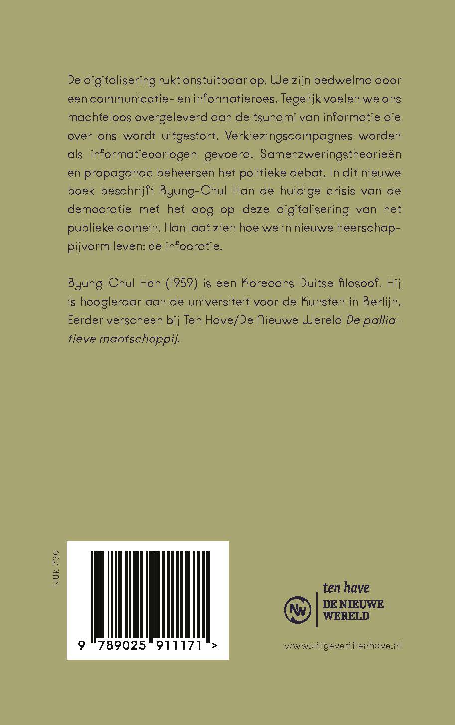 Achterkant van Infocratie