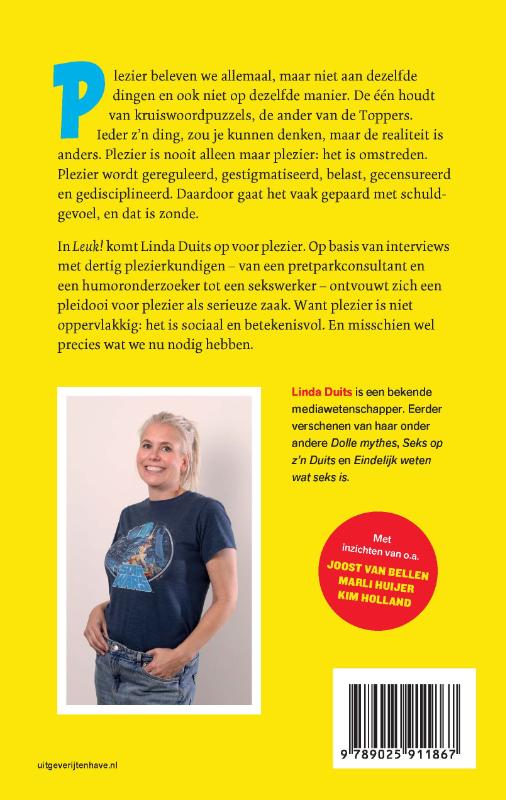 Achterkant van Leuk!