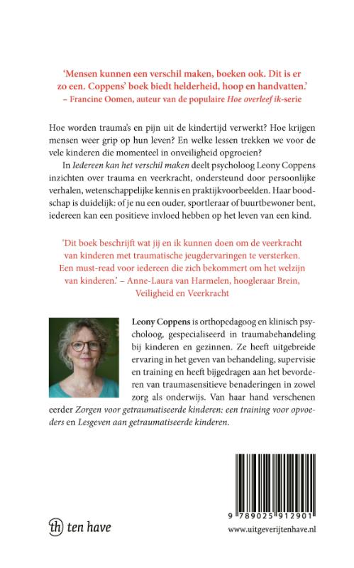 Achterkant van Iedereen kan het verschil maken