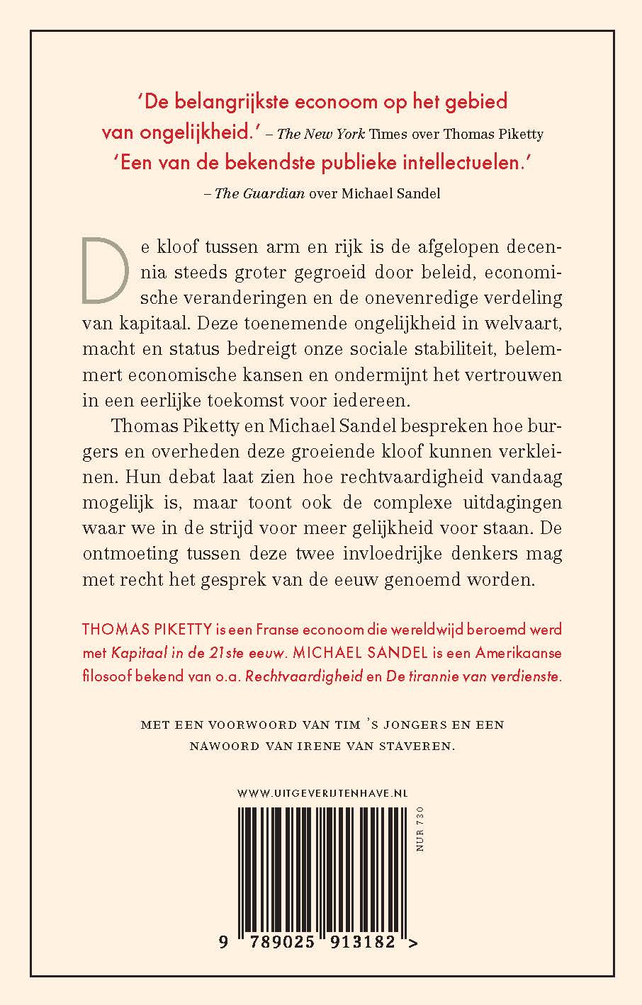 Achterkant van Gelijkheid