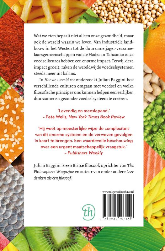 Achterkant van Hoe de wereld eet