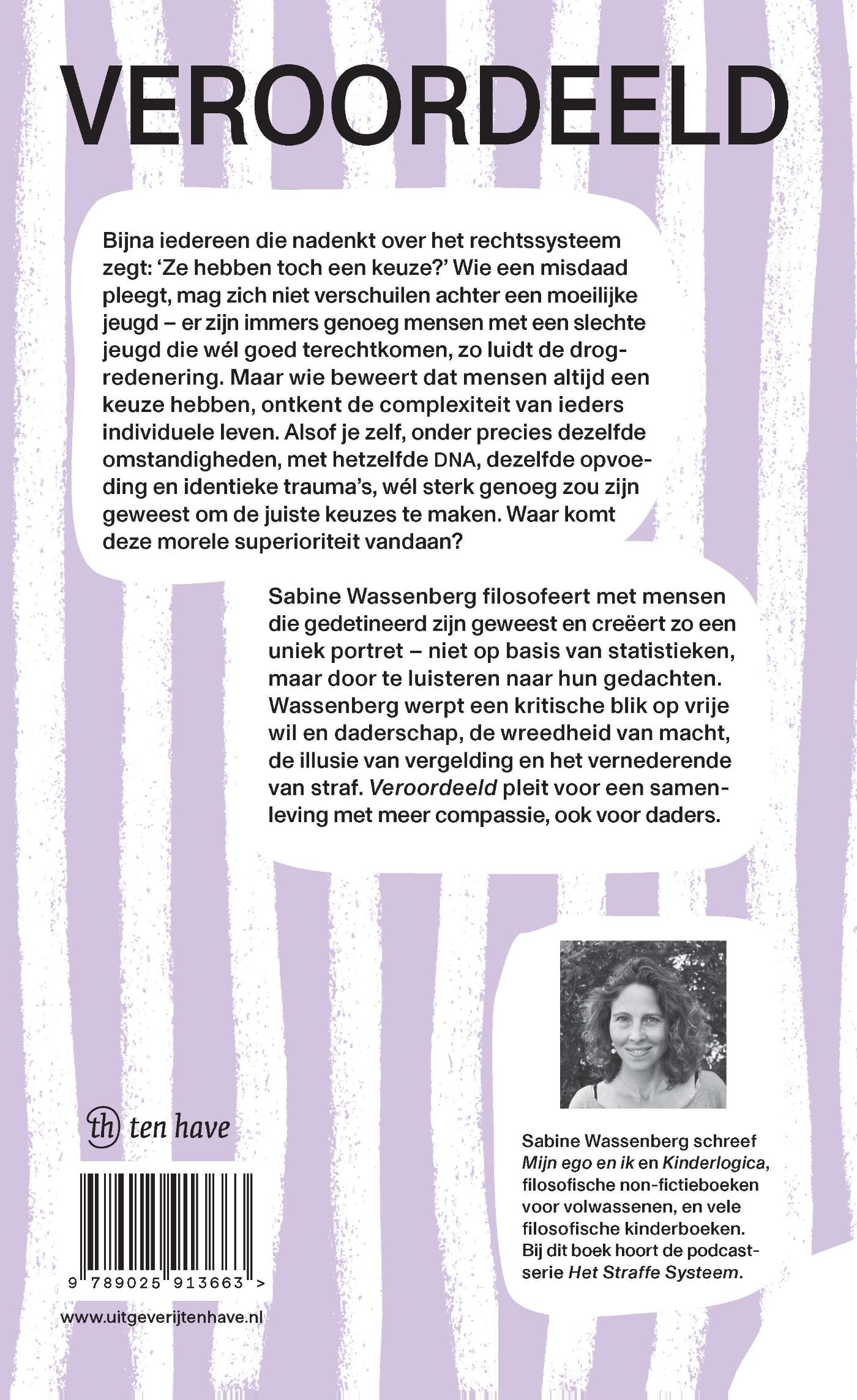 Achterkant van Veroordeeld