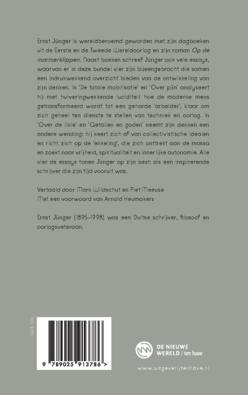 Achterkant van Totale mobilisatie en andere essays