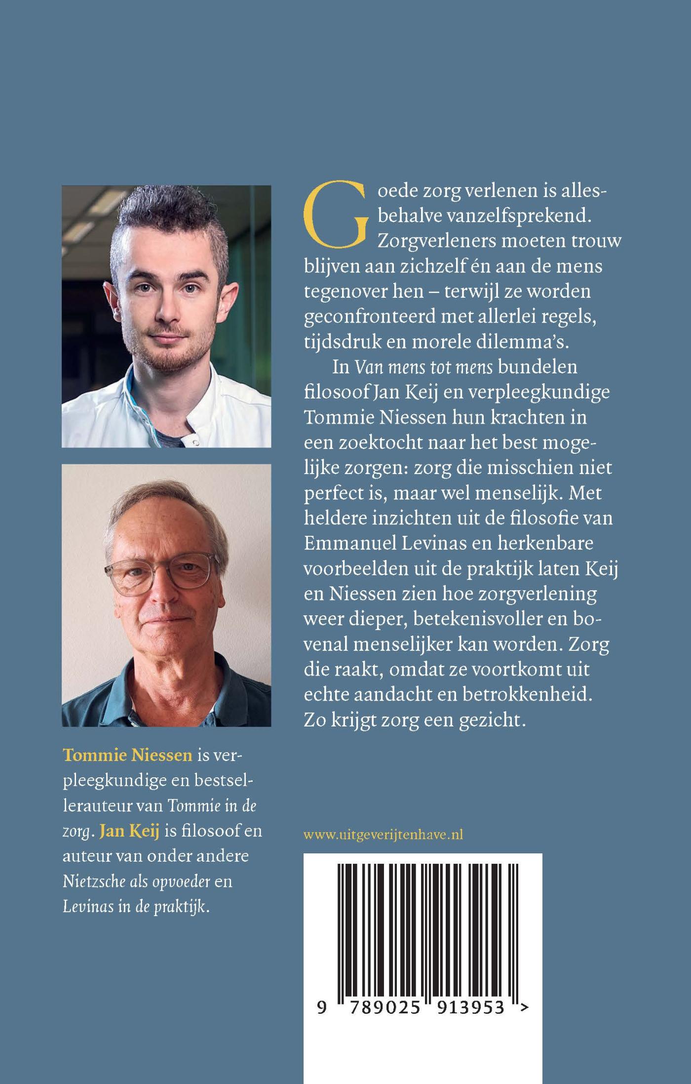 Achterkant van Van mens tot mens