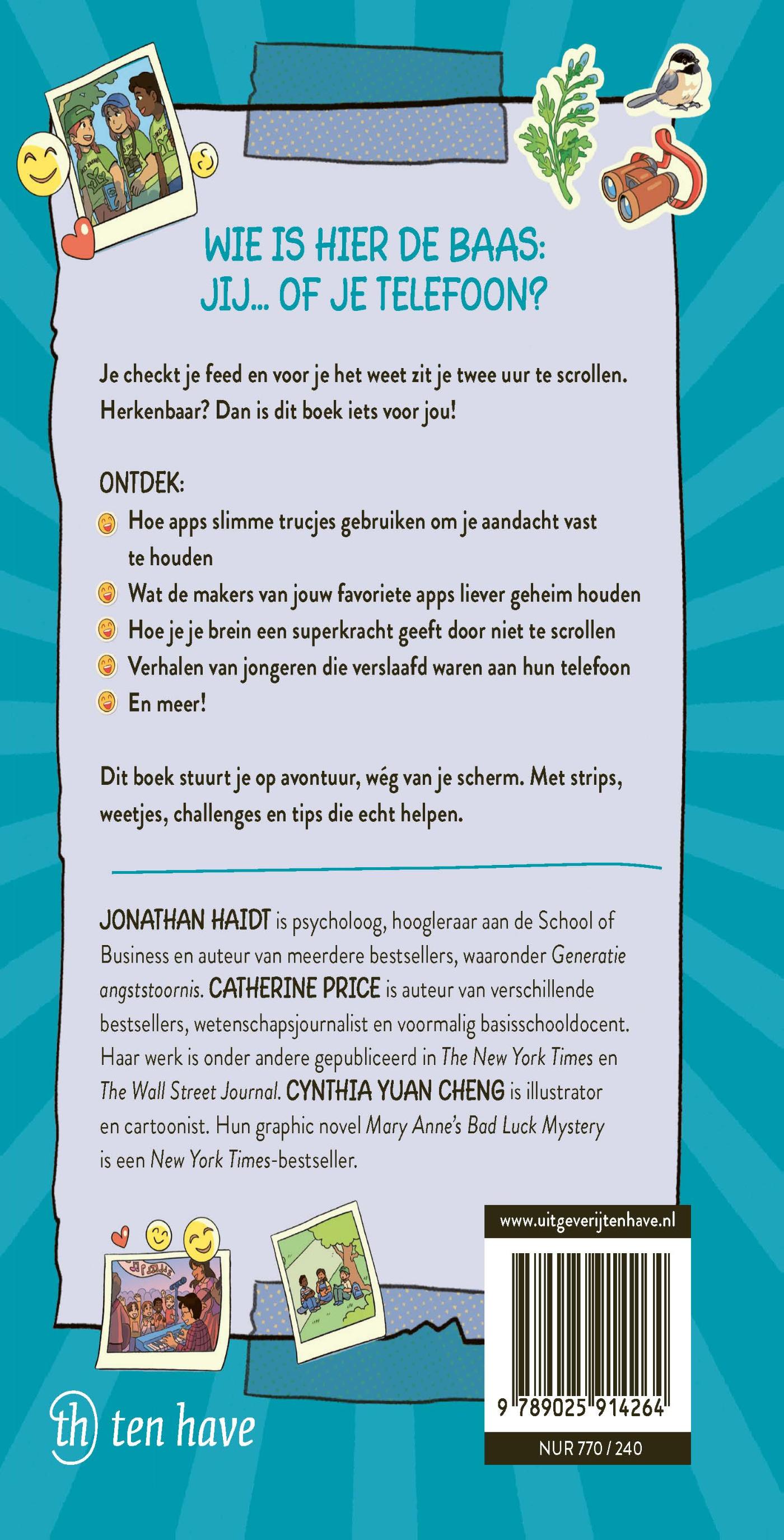 Achterkant van The Amazing Generation