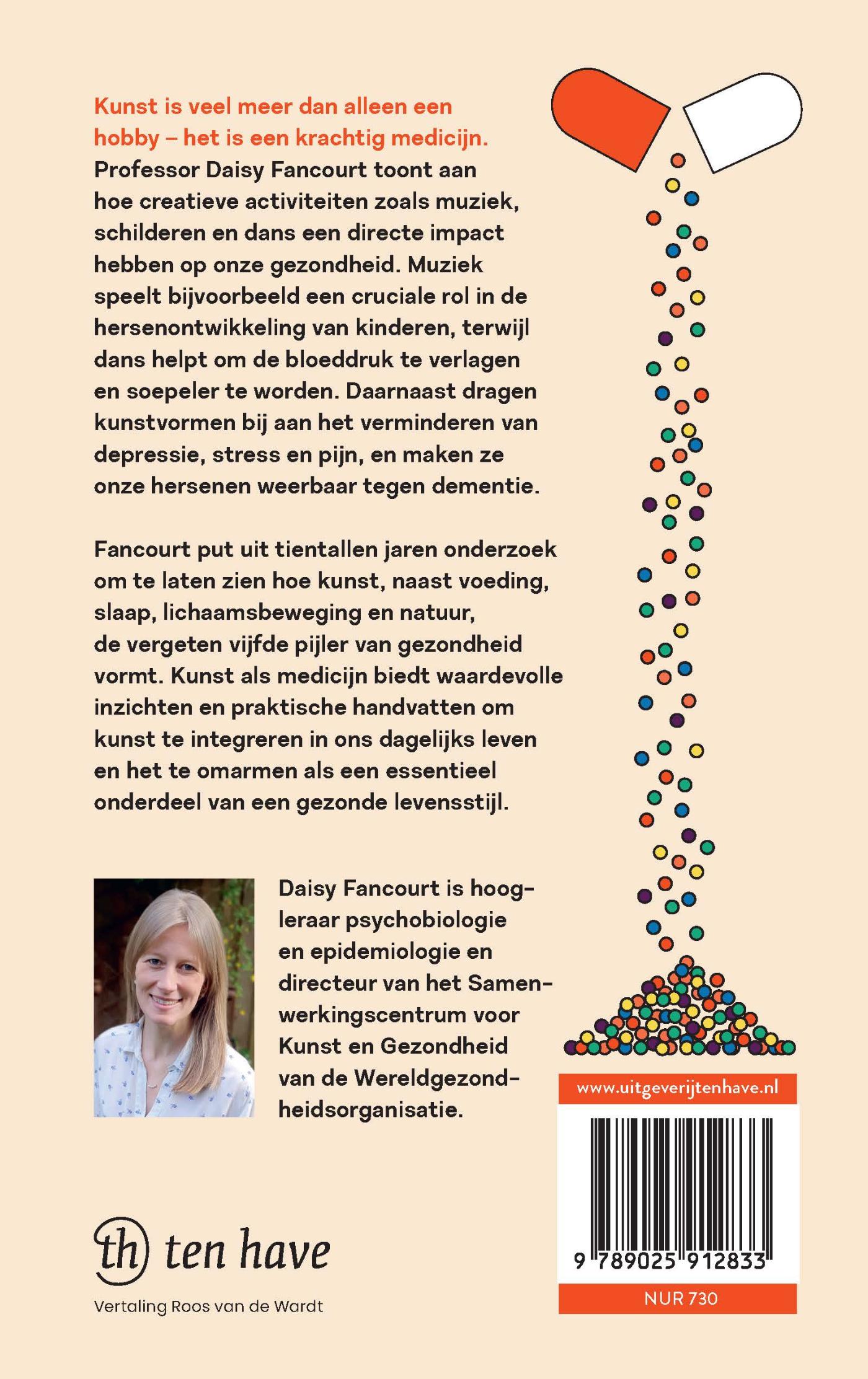 Achterkant van Kunst als medicijn