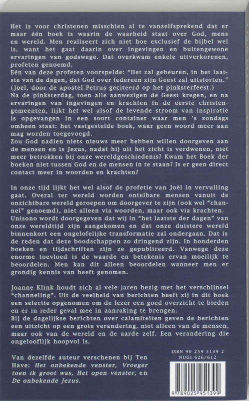 Achterkant van De grote verandering