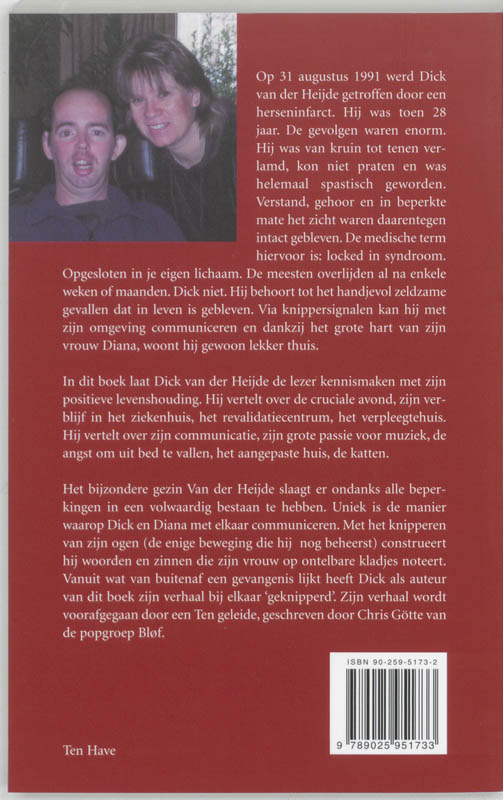 Achterkant van Mijn ogen zeggen alles