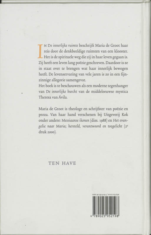 Achterkant van De innerlijke ruimte