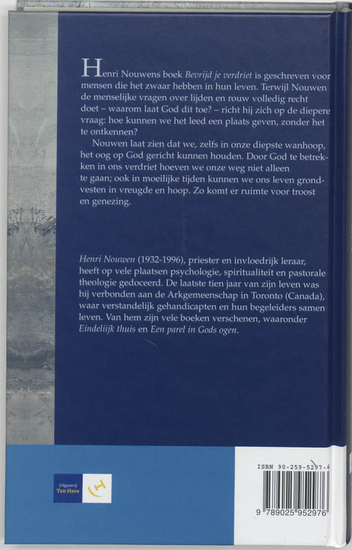 Achterkant van Bevrijd je verdriet