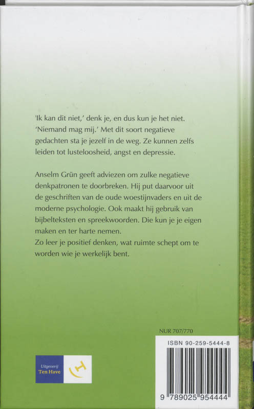 Achterkant van Op andere gedachten