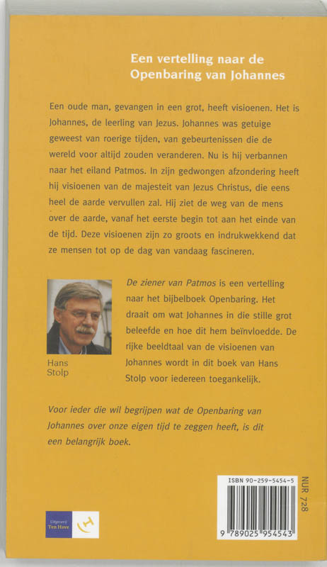 Achterkant van De ziener van Patmos