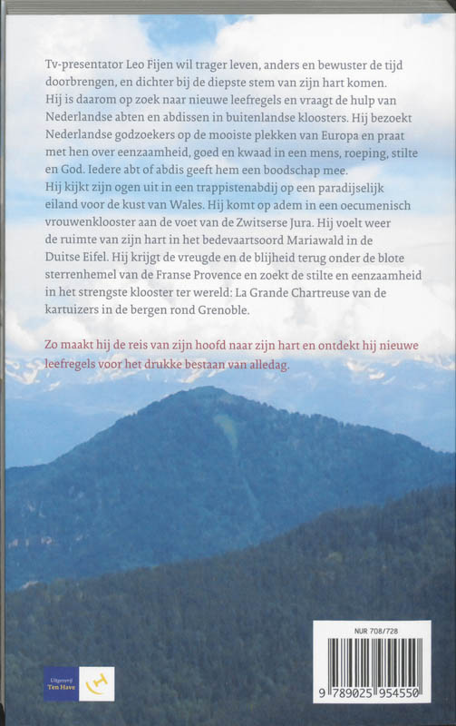 Achterkant van De reis van je hoofd naar je hart