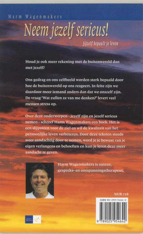 Achterkant van Neem jezelf serieus!