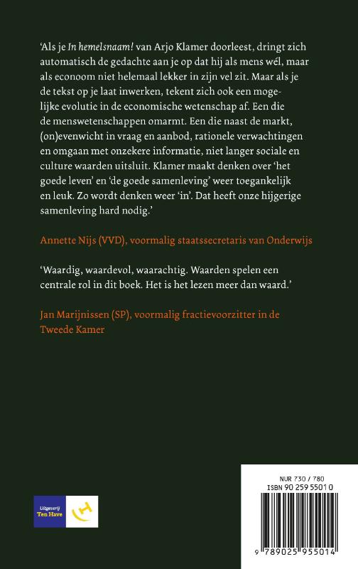 Achterkant van In Hemelsnaam!