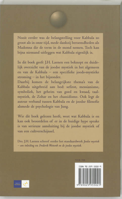 Achterkant van De Kabbala ontsluierd