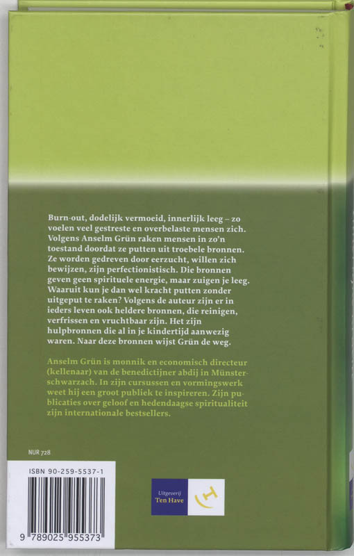 Achterkant van Innerlijke kracht