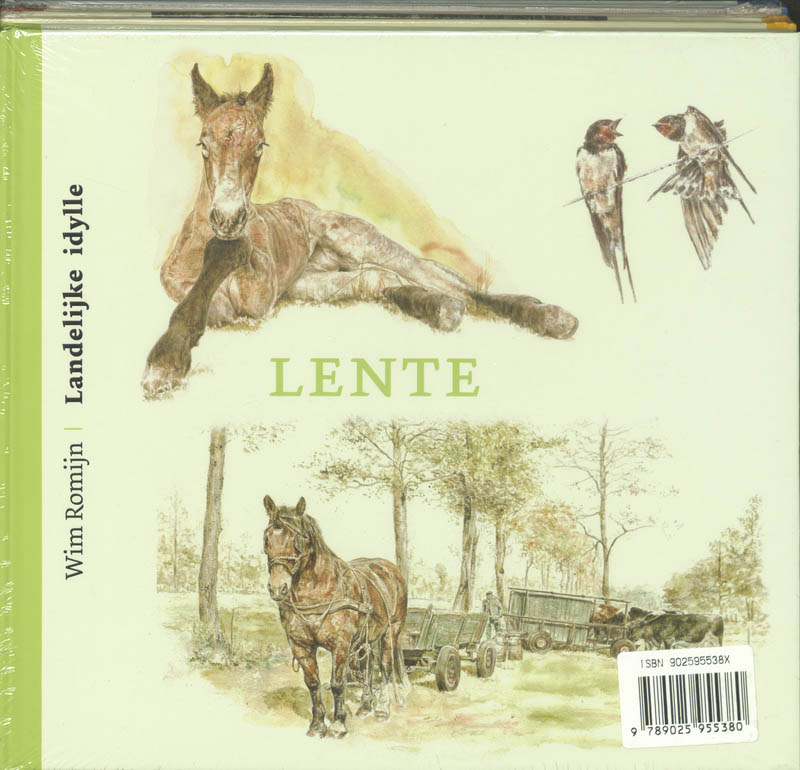 Achterkant van Landelijke idylle serie