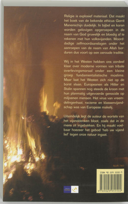 Achterkant van Religie en haat
