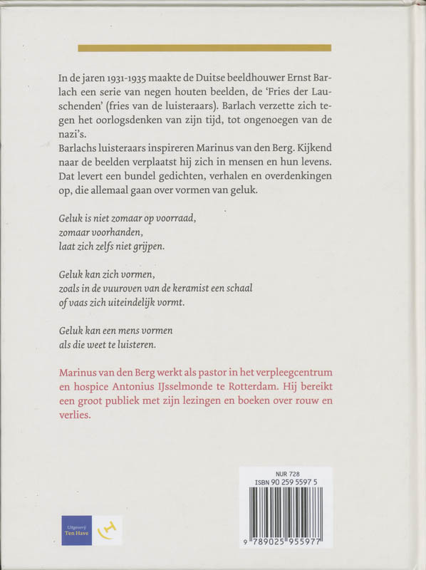 Achterkant van Vormen van geluk