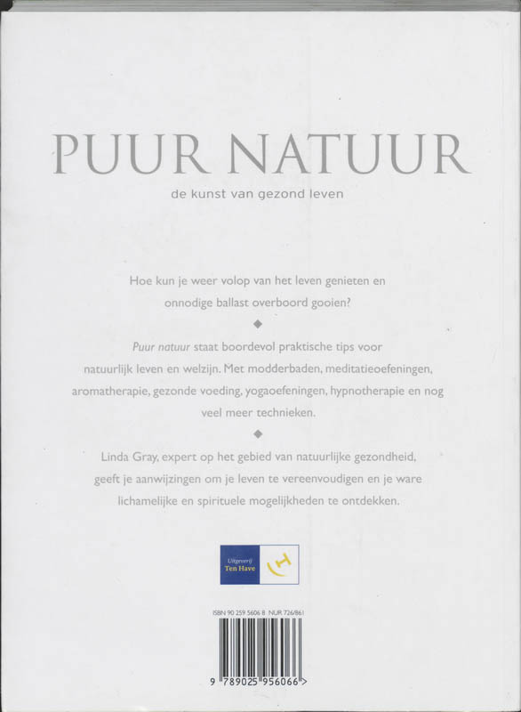 Achterkant van Puur natuur