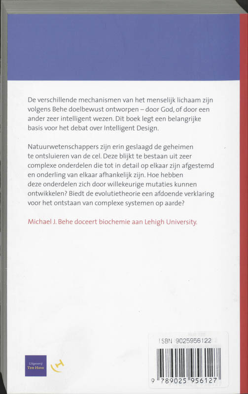 Achterkant van Intelligent Design