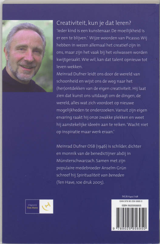 Achterkant van Ontdek je scheppende kracht