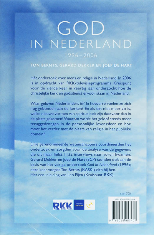 Achterkant van God in Nederland