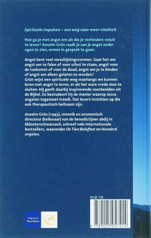 Achterkant van Maak van angst je levenskracht
