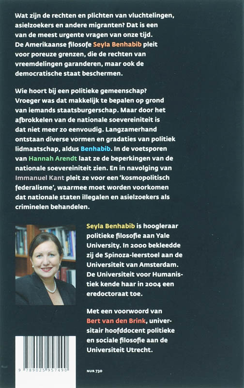 Achterkant van De rechten van anderen