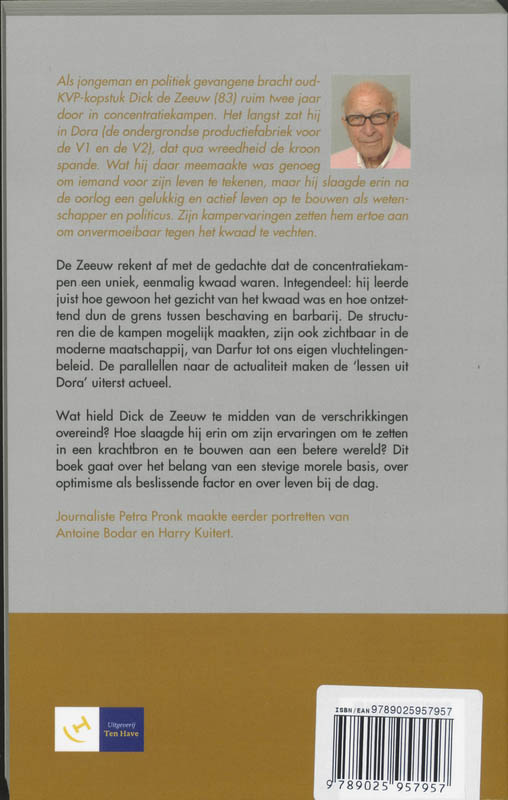 Achterkant van Schrijven op marmer