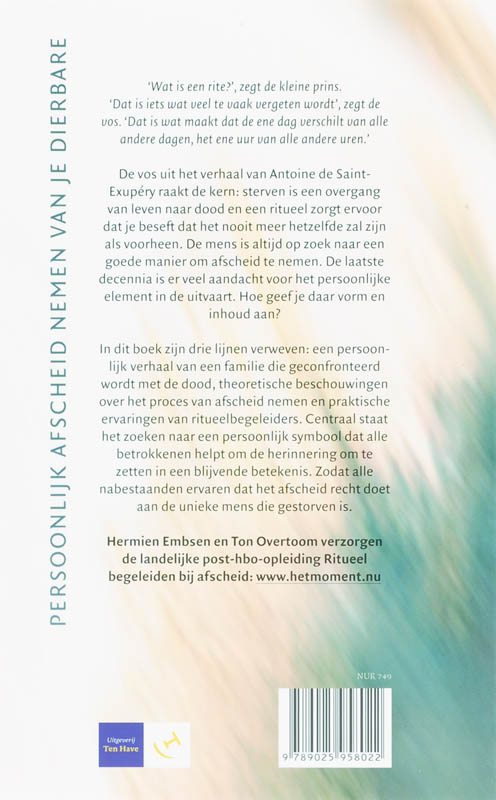 Achterkant van Hoe zou jij het willen?
