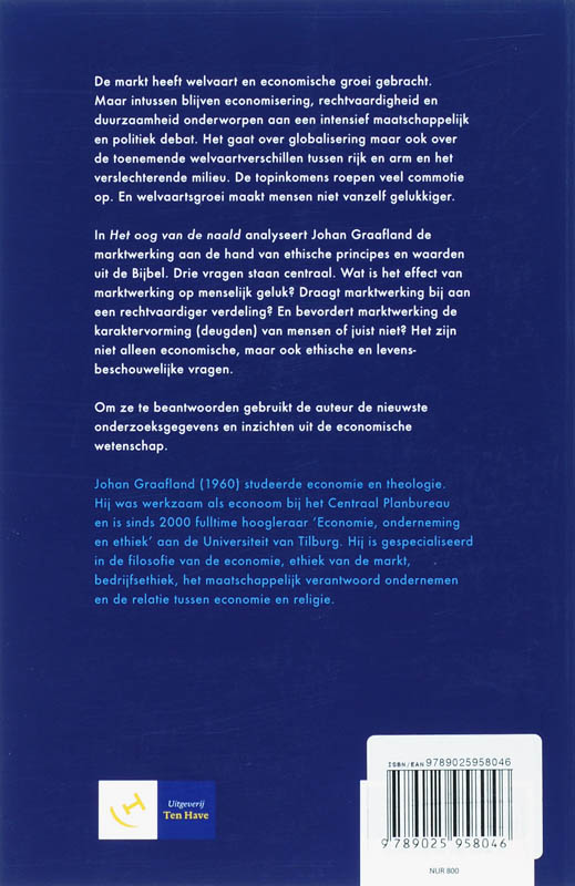 Achterkant van Het oog van de naald
