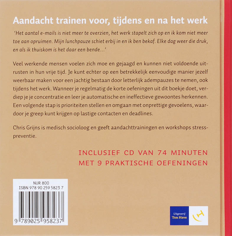 Achterkant van Adempauze