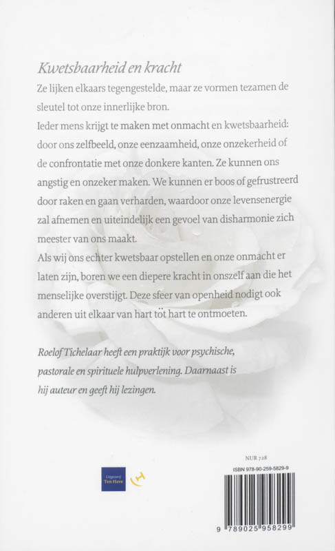 Achterkant van Kwetsbare kracht
