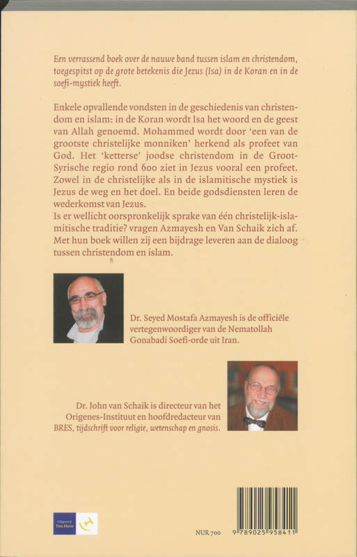 Achterkant van Een ontmoeting met Jezus in christendom en Islam
