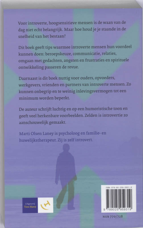 Achterkant van Introvert door het leven