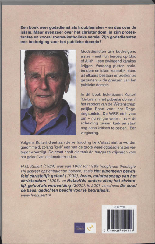 Achterkant van Dat moet ik van mijn geloof