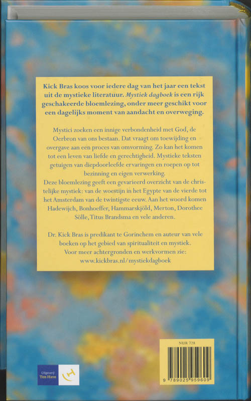 Achterkant van Mystiek dagboek