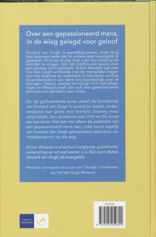 Achterkant van Het evangelie volgens Vincent van Gogh
