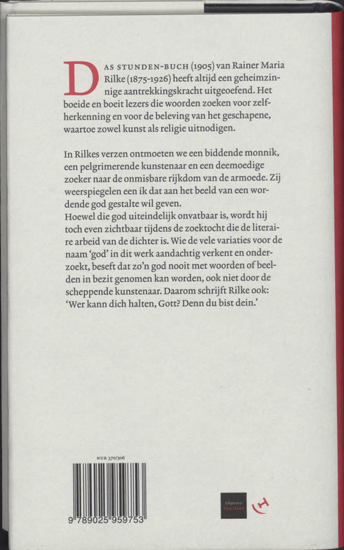 Achterkant van Het getijdenboek