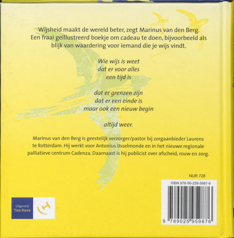 Achterkant van Wijsheid maakt 't verschil