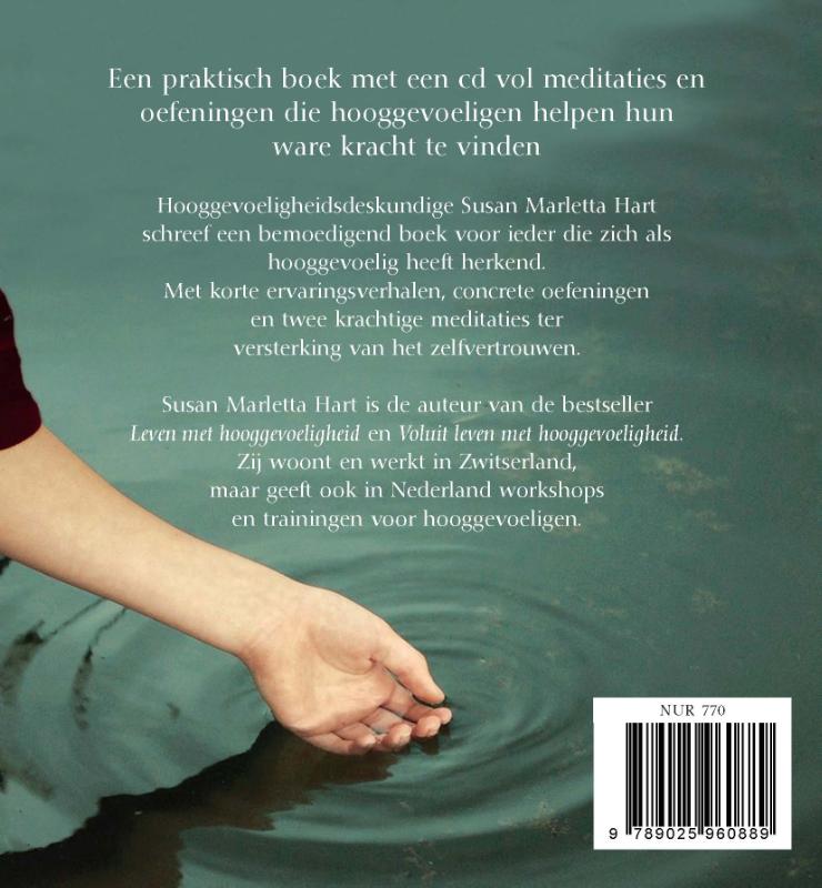 Achterkant van Aandachtig leven met hooggevoeligheid