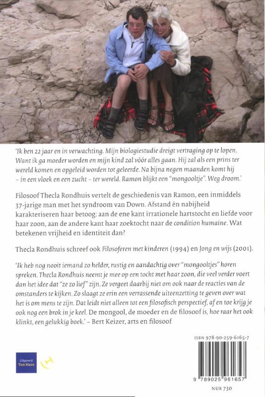 Achterkant van De mongool, de moeder en de filosoof