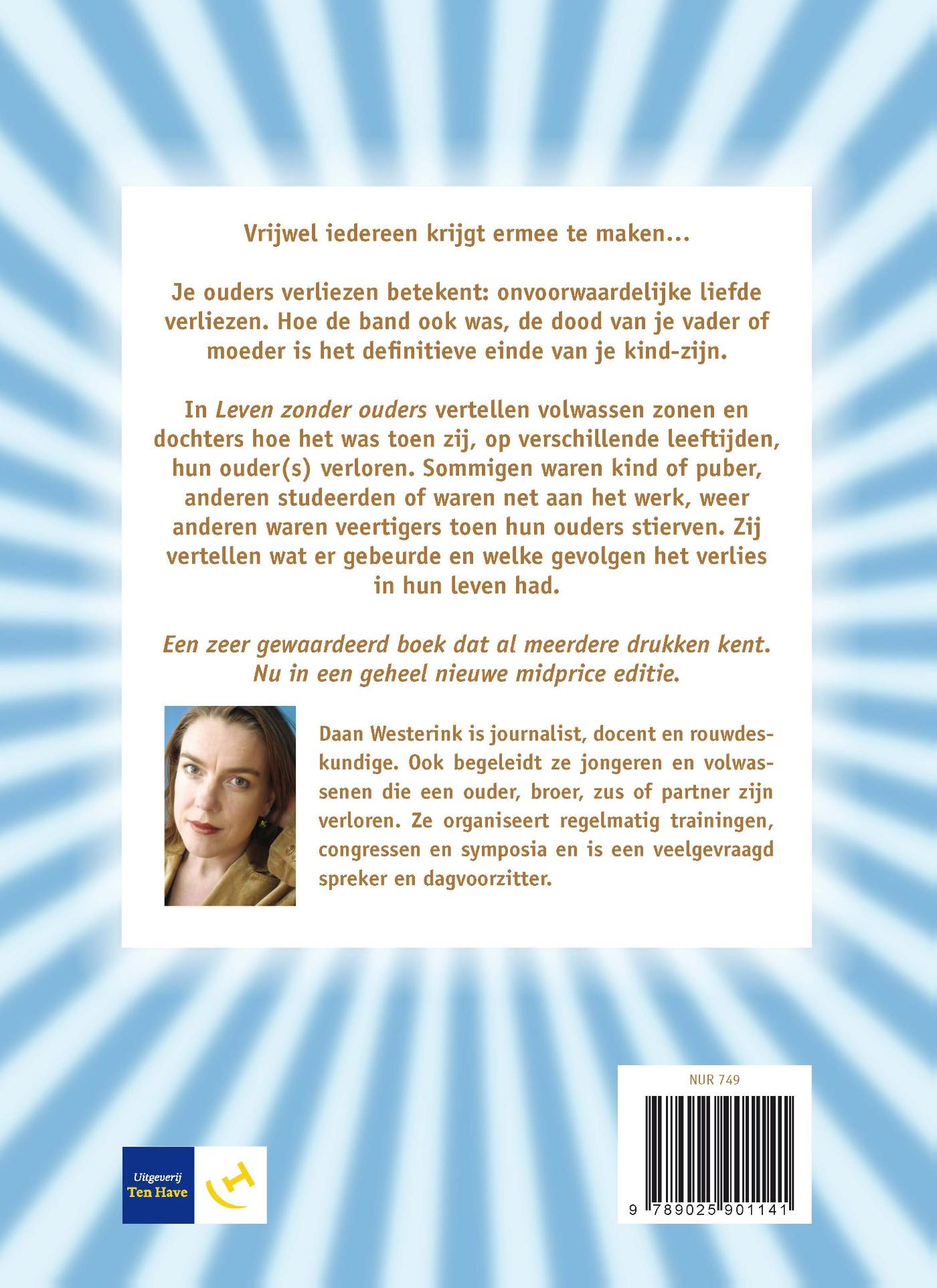 Achterkant van Leven zonder ouders