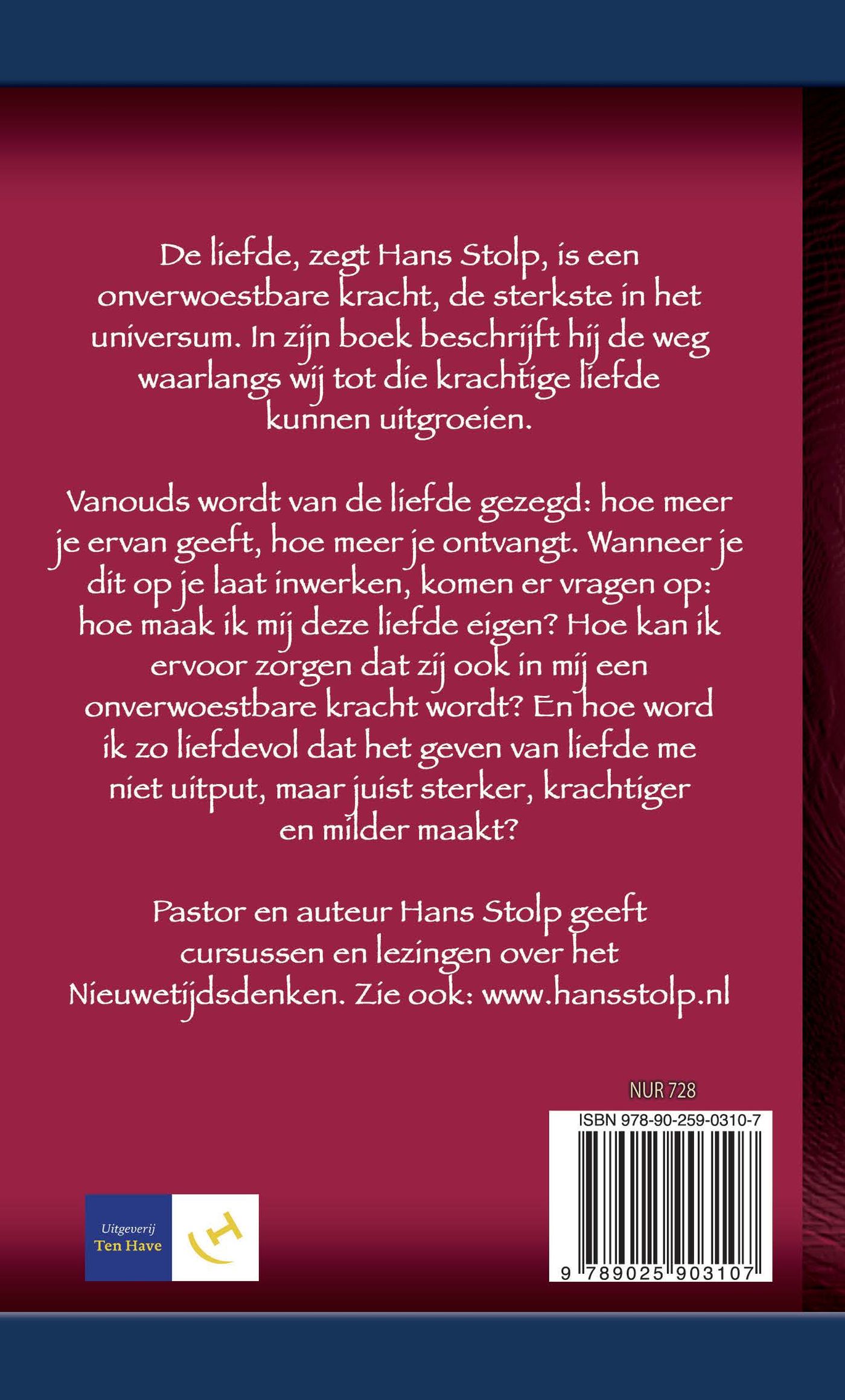 Achterkant van De weg naar liefde