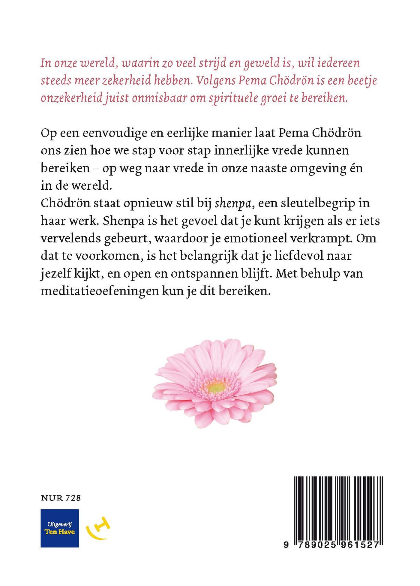 Achterkant van Verzacht je hart
